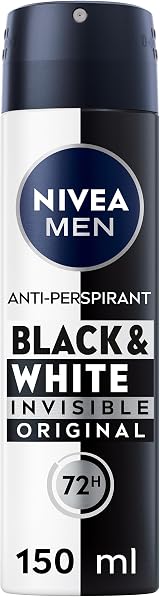 NIVEA MEN Black & White Original Anti-Perspirant 150ml 72h Deodorant
