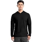 Wrangler mens Long Sleeve Upf 40 Performance Raglan Hoodie