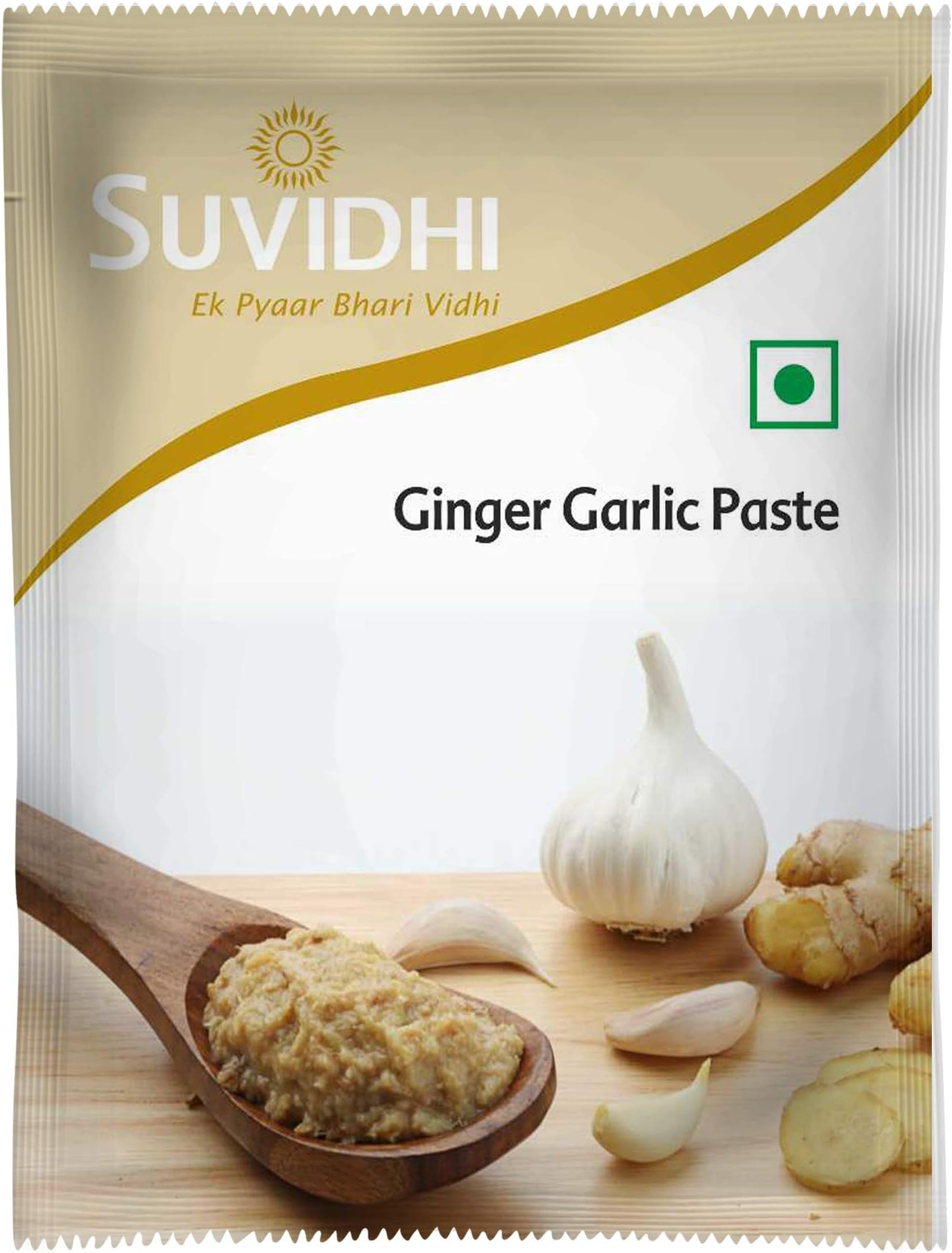 Suvidhi Ginger Garlic Paste 50gm Each (Pack of 12That is 600gm)