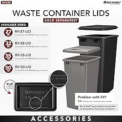 Rev-A-Shelf Pullout Trash Cans for Kitchen