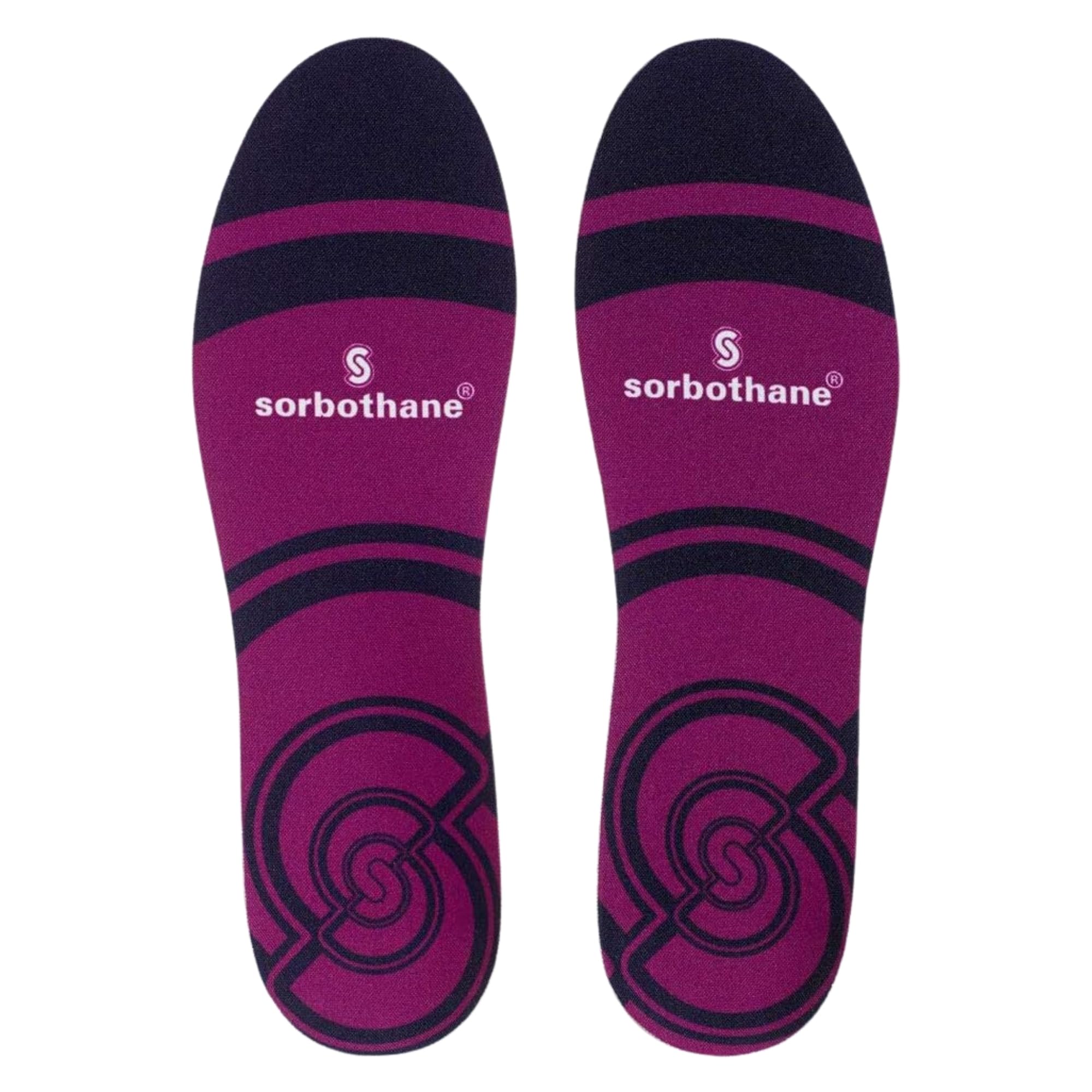 SORBOTHANE Cush N Step Insoles Men & Women – Shock Absorbing Antibacterial Foam Insoles for Walking, Hiking & Daily Comfort – Cushion Inserts for Plantar Fasciitis – Sizes UK 8