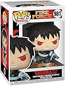Funko POP Animation: Fire Force - Shinra with Fire, Multicolor, Standard, (56159)