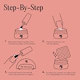 MYLEE Stamp It Out Nail Art Jelly Stamper Silicone Cushion Clear French view 7