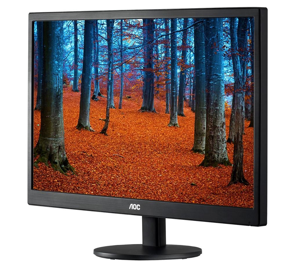 AOC E970SWN 18.5Inch LedLit Monitor, 1366 X768 Resolution, 5ms, 20M