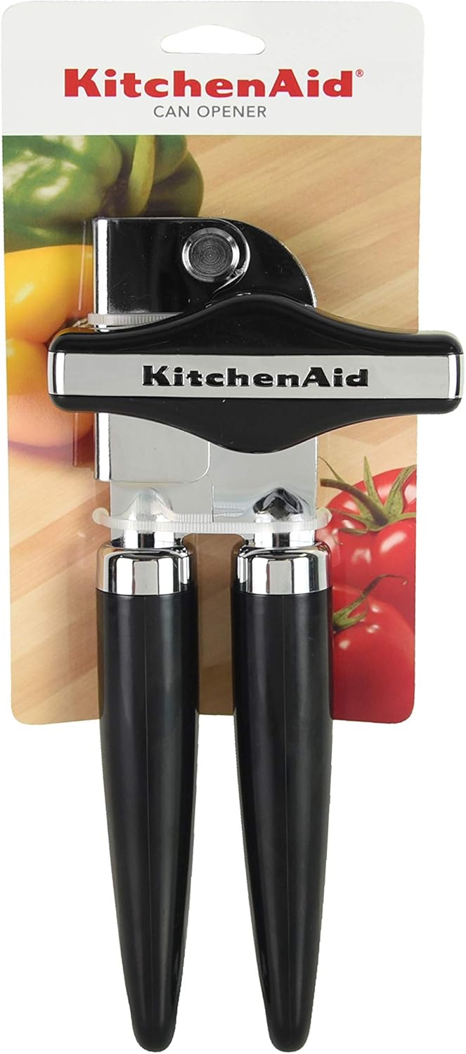 KitchenAid Can Opener, Black, One Size: Manual Can Openers: Kitchen & Dining
