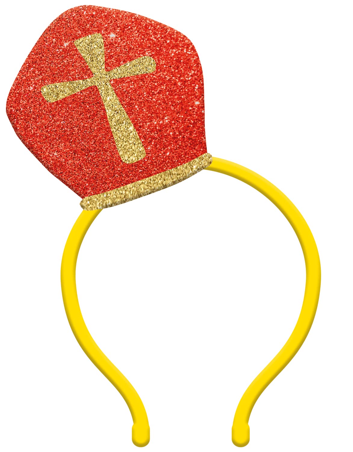 Folat 66988 Tiara Sinterklaas Mitre St. Nicholas Day Red — image 1