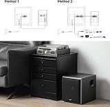 Edifier T5 Powered Subwoofer 8 Inch Driver 70 Watt Black view 3