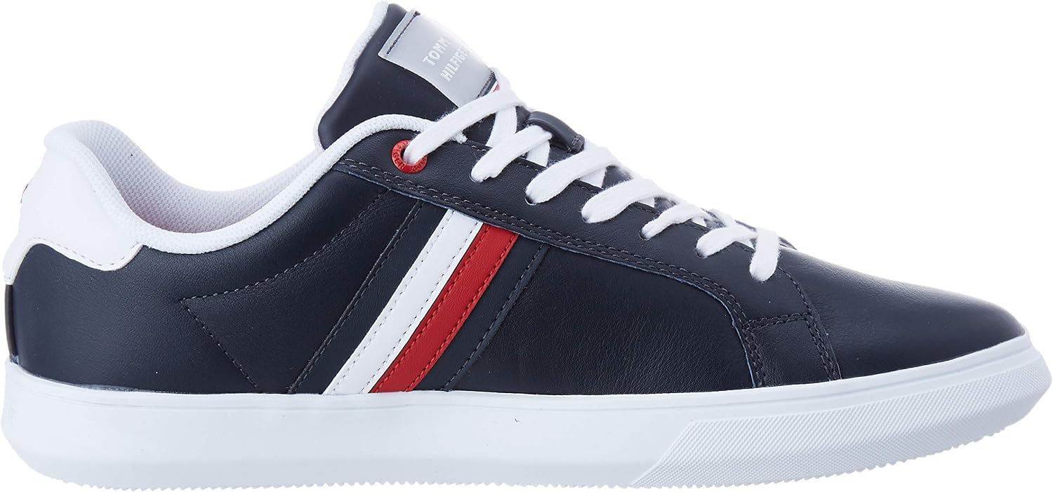 Tommy Hilfiger Essential Leather Cupsole Scarpe da Ginnastica Basse Uomo  Scarpe da uomo farmaki.gr
