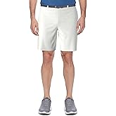 PGA Tour Mens 9" Flat Front Golf Shorts with Active Waistband (Size 30-44 Big & Tall)