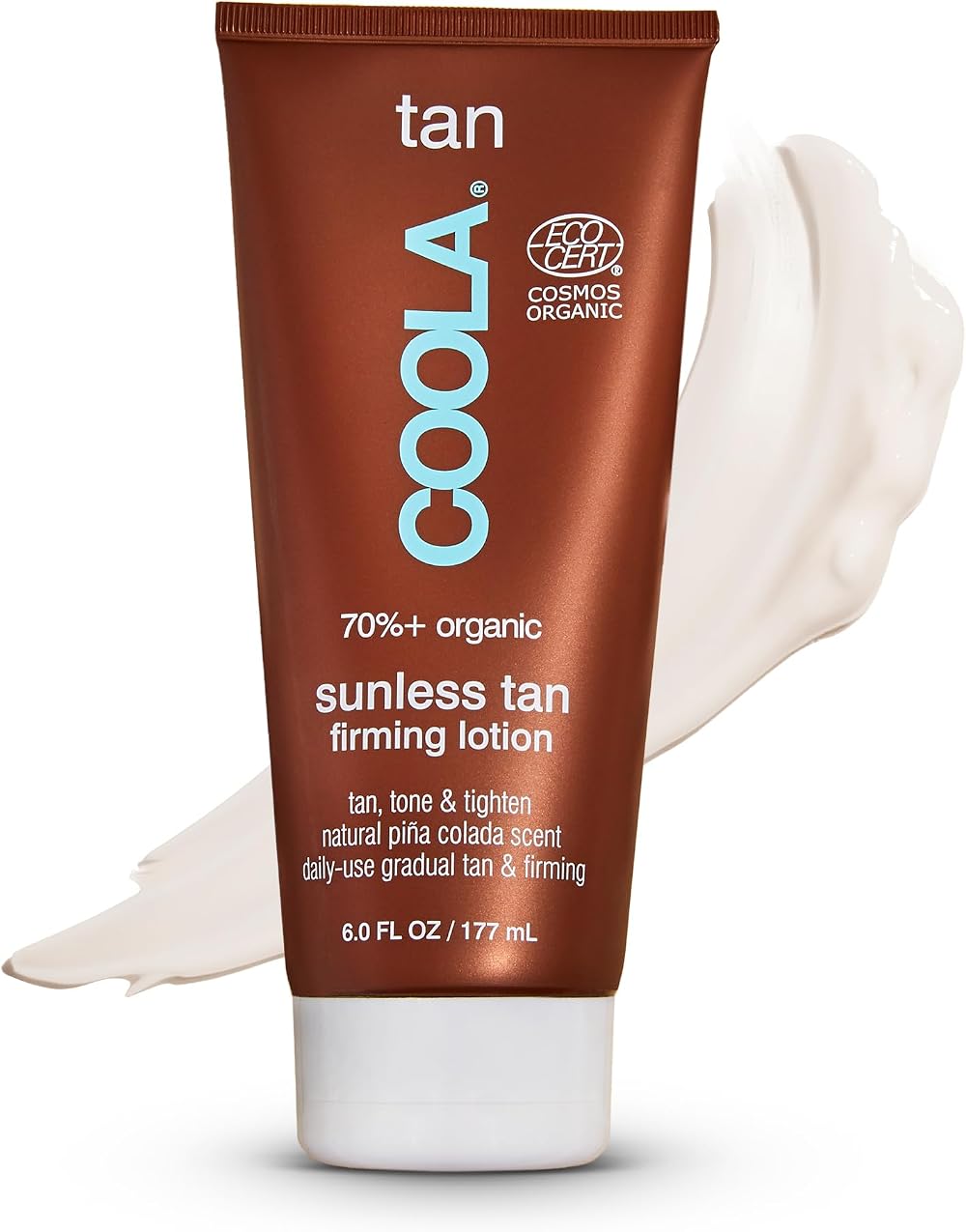 COOLA Sunless Tan Gradual Firming Lotion 177 ml Natural Piña Colada Scent
