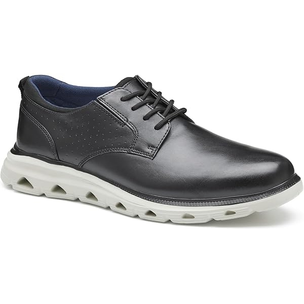 小物 Johnstons Johnston & Murphy Anders Lace-to-Toe Men's Shoe – Leather Sneakers