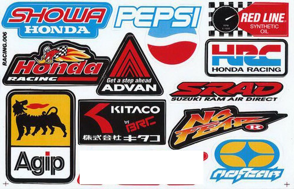 Car Motorcycle Racing Sticker Decal