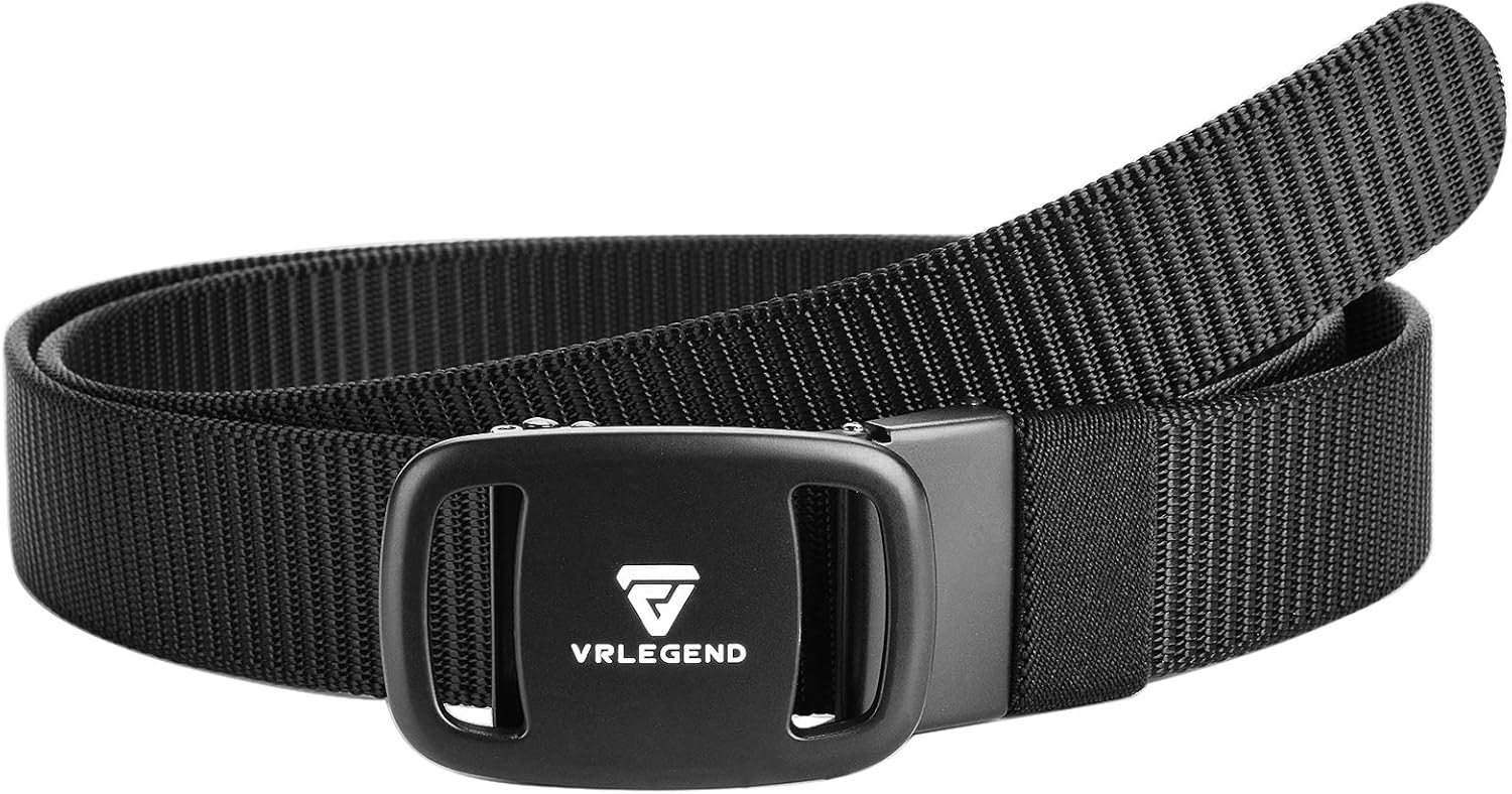 VRLEGEND Ratchet Belts for Men  Tactical Nylon Belts Big and Tall