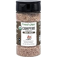 FreshJax Organic Seasoned Sea Salt Sampler - 10 Flavors, Non-GMO, Keto & Paleo Friendly Spice Set