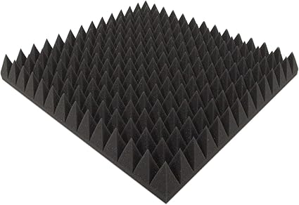 Akustikpur Akustikschaumstoff Pyramidenschaumstoff - Schalldämmmatten