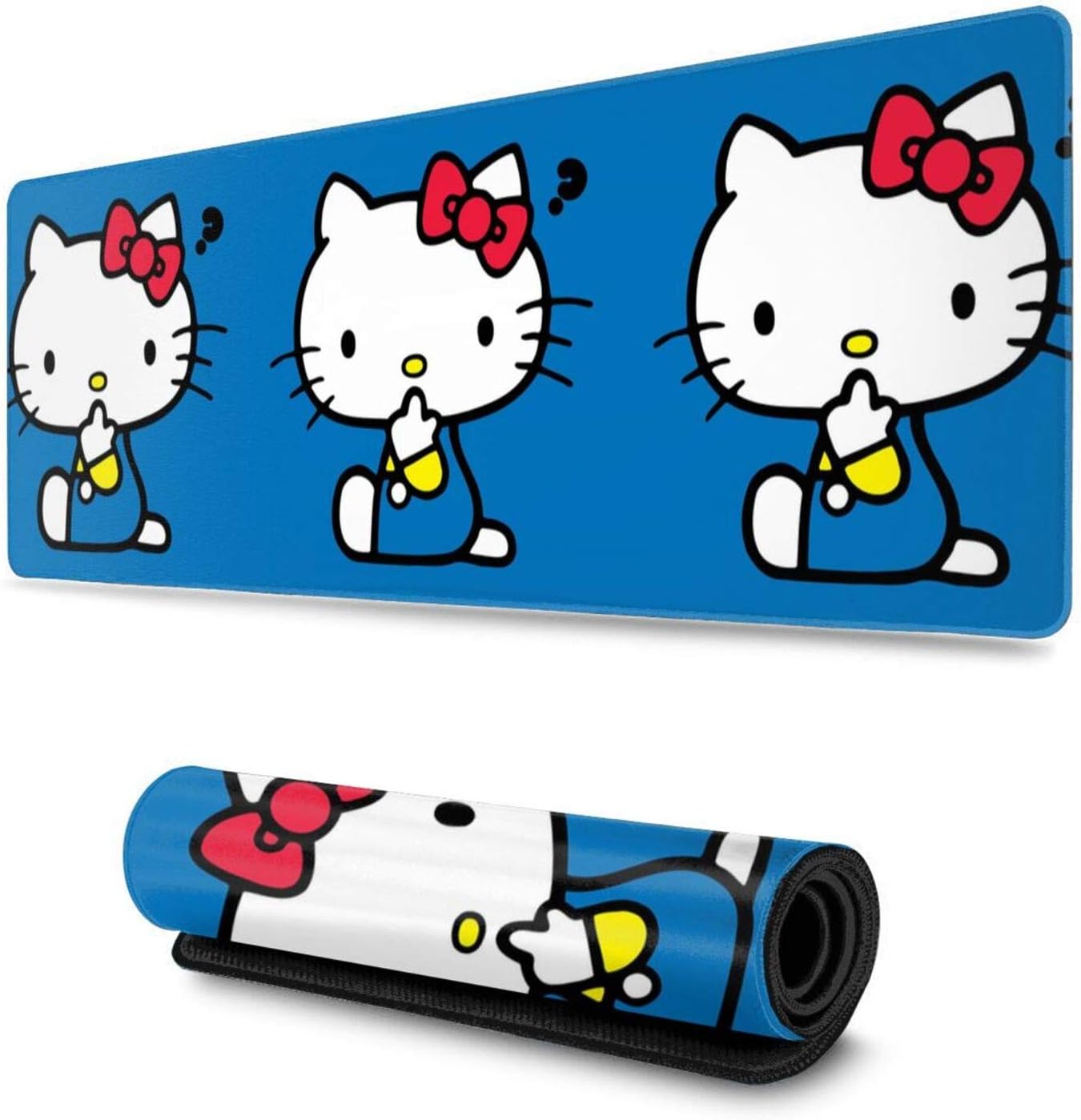 Large Gaming Mouse Pad Questions Hello Kitty Extended Desk Pad for Computers Thick