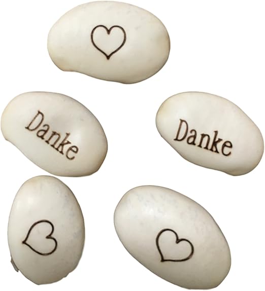 5er Set Magische Bohnen Pflanzen Geschenk Mit Deutscher Nachricht Miniatur Mit Statement Symbol Mama Papa Freunde Valentinstag Liebe Gluck Indoor Plantage Garten 5x Danke Amazon De Garten