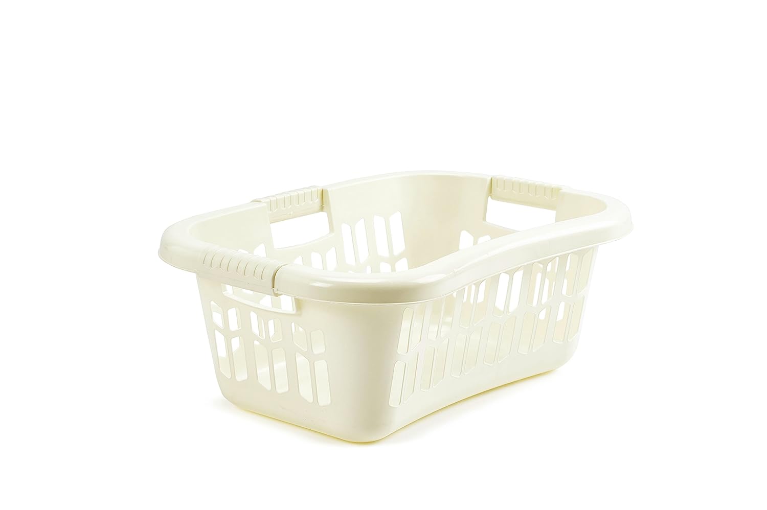 Whitefurze Easy Grip Hip Laundry Basket, Cream Amazon.co.uk Kitchen & Home