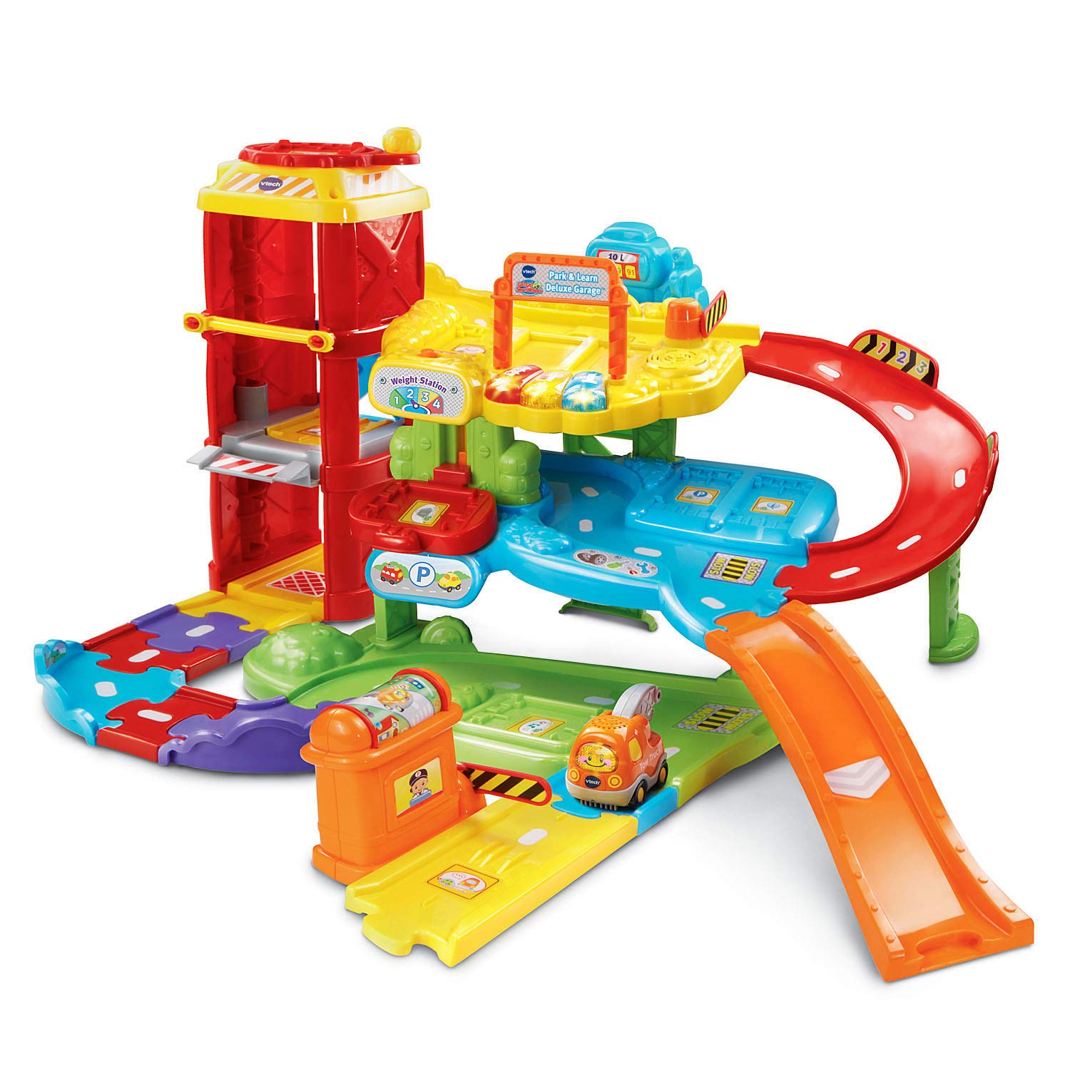 Galleon VTech Go! Go! Smart Wheels Park And Learn Deluxe Garage