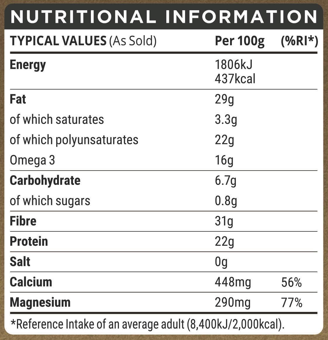 Green Origins Organic Chia Seeds, Raw 300g, 300 g (Pack of 1) - Image 5
