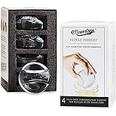 Masontops Pickle Pebble Glass Infinity Weights for Fermenting - Pickling Weight Set - Small/Regular Mouth Mason Jar Fermentat