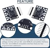 DAOKAI 2x INA3221 3 Channel I2C Shunt Current Voltage Monitor Sensor Module view 3