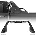 u-Box Full-Size Truck Roll Bar w/LED Spotlights & Storage Lock Box for Dodge Ram 1500, Ford F-150, Toyota Tundra, Chevy Silverado 1500, GMC Sierra 1500 - Adjustable Width