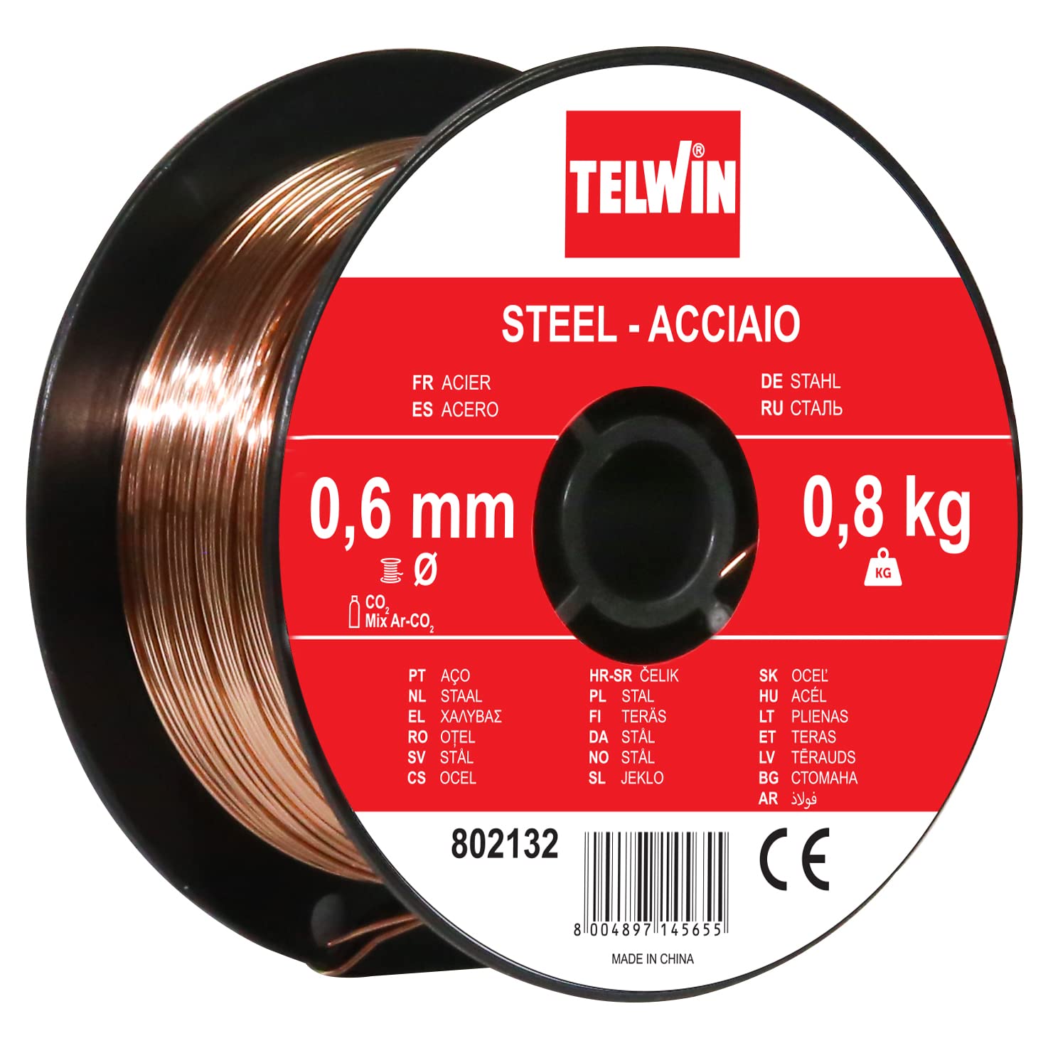 Telwin Core Thread Coil, 0.6 (0.8 kg)