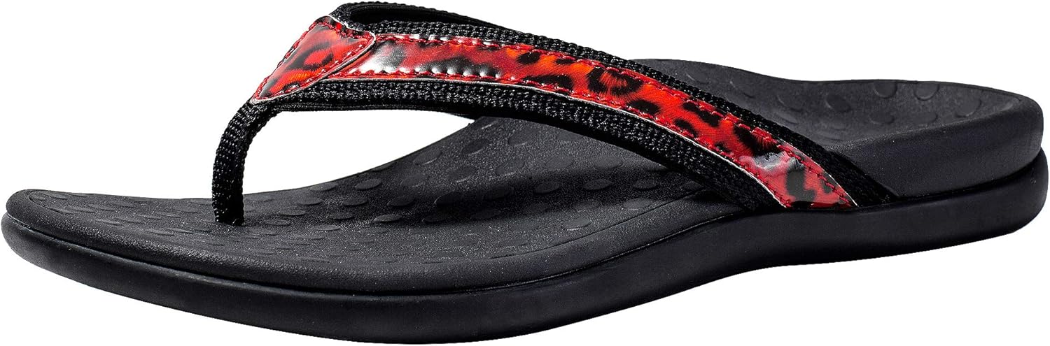 flip flops with high arch support