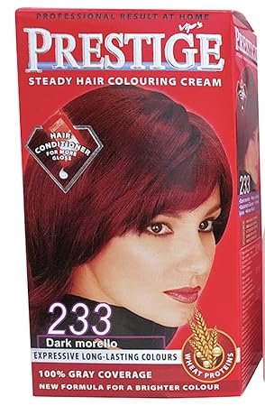 Vips Prestige Crema Colorante Para El Cabello Color Rojo De Guinda 233