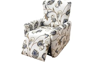 Stretch Recliner Couch Cover 4-Pieces 1Seat Recliner Chair Slipcovers with Pockets Sofa Cover Recliner Lazy Boy Furniture Pro