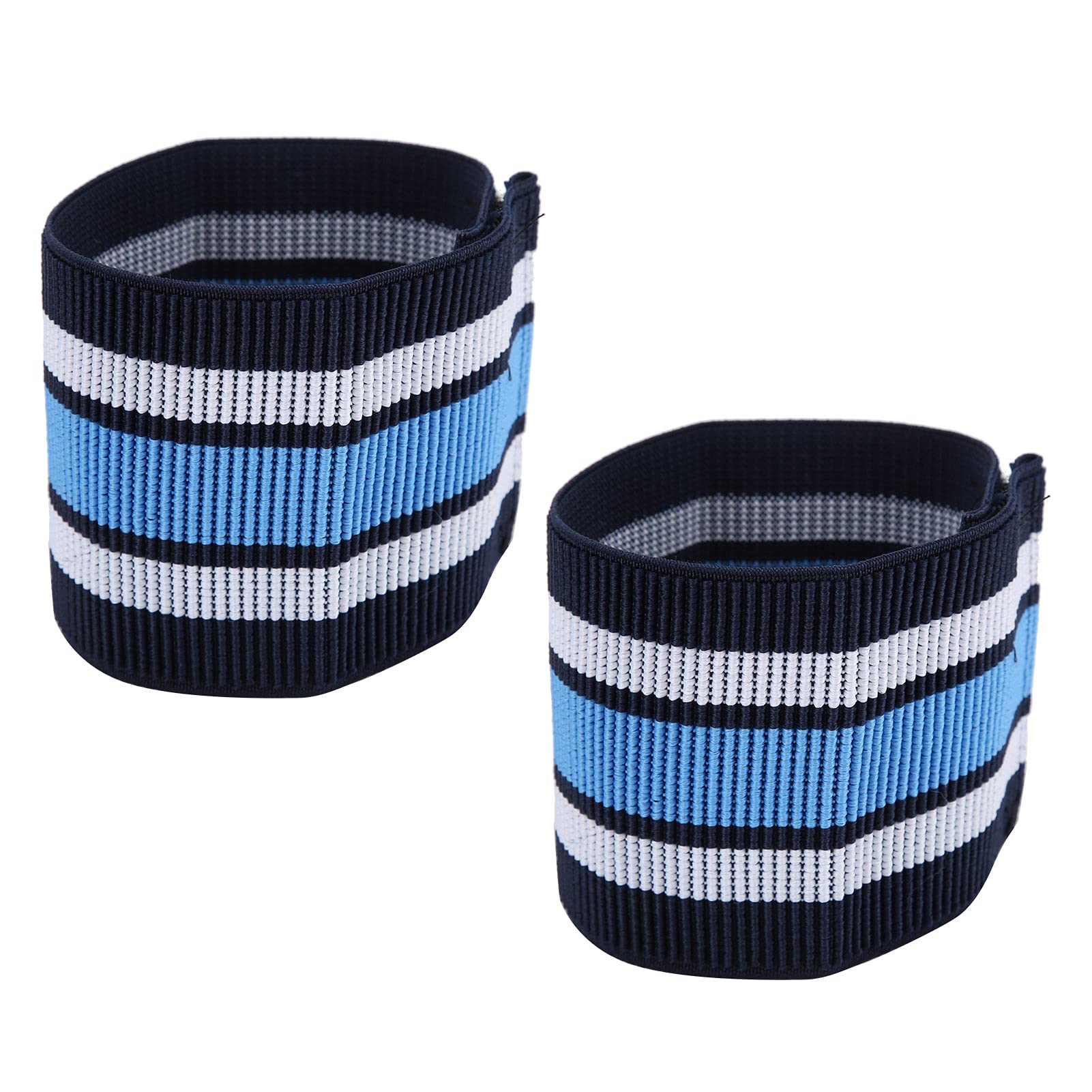 High Visibility Armbands, Reflective Wristbands, Elasticated Bike Ankle Strap Wrap Ankle Leg Safety Trousers Pant Bands Clip Strap Belt for Jogging, Cycling, Running Safety Gear