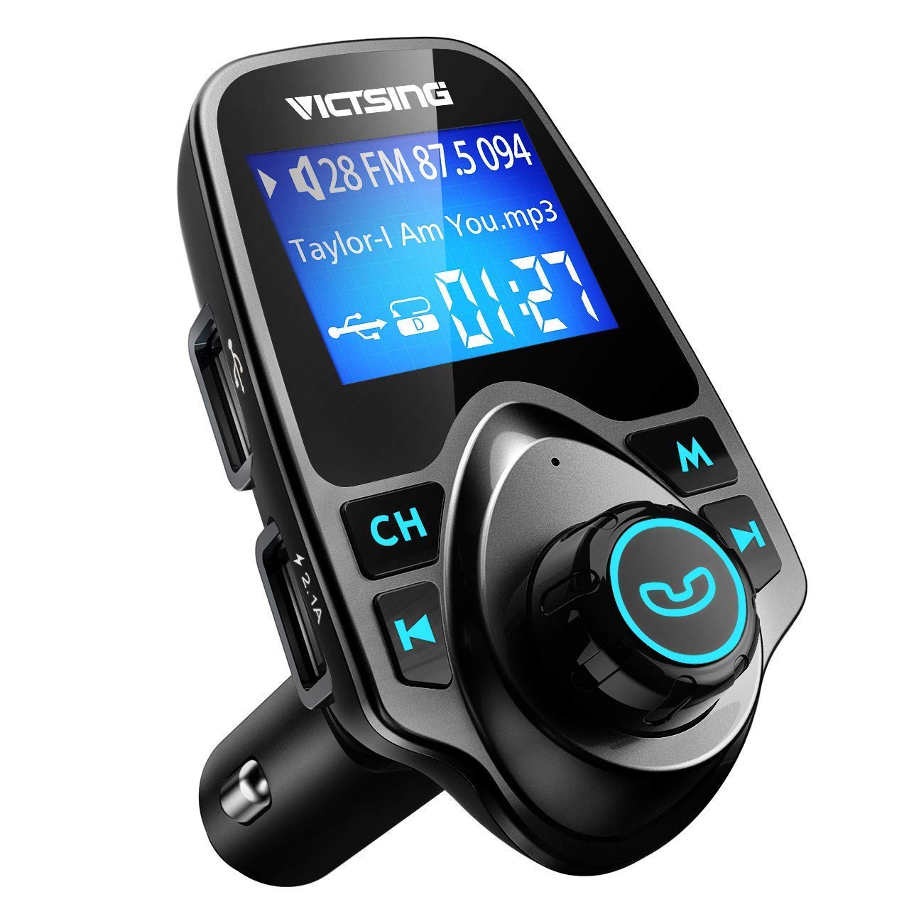 VicTsing FM Transmitter, Bluetooth FM Transmitter Radio Amazon.co.uk