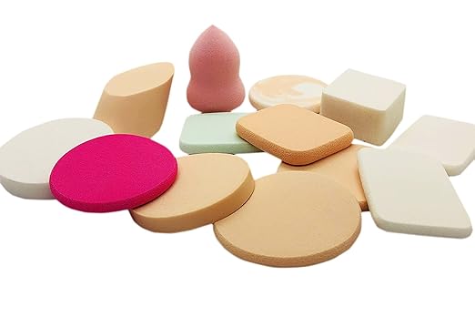 AY Make up Cosmetic Sponge Beauty Blender Puff -Set of 12