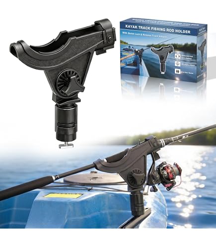 Pelican - Kayak Fishing Rod Holder - Flush Mount Rod Holder– Fishing Tackle Accessory