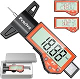Preciva Tyre Tread Depth Gauge 0-25.4 mm Digital LCD UK Precision Tool