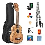 Kmise, 4-String Ukulele, Okoume, Soprano