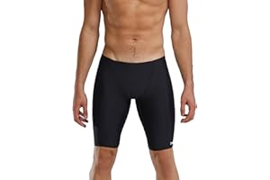 TYR TYReco Men's Jammer Swimsuit – Chlorine Resistant Compression Swimwear for Racing, Lap Swimming, and Fitness