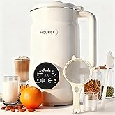 8-in-1 Automatic Nut Milk Maker Machine, 50oz Soy Milk Maker with 12 Blades, Nut Milk Maker Blender for Homemade Plant-Based 
