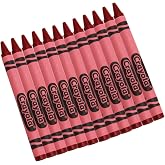 Crayola Crayons, Red, Single Color Crayon Refill, 12 Count Bulk Crayons, School Supplies