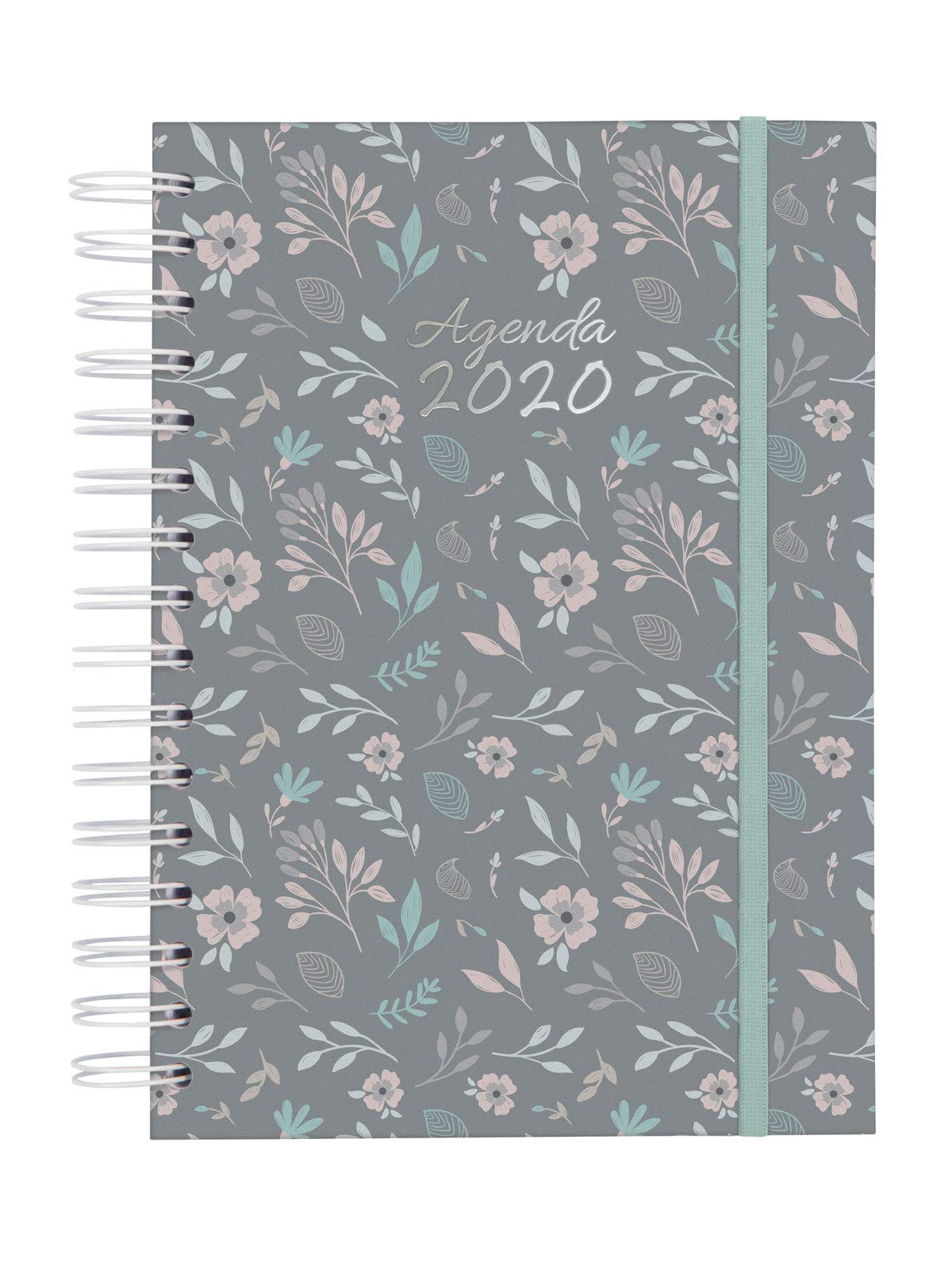 Finocam – Agenda 2020 1 Day Page Spiral You Floral Catalan