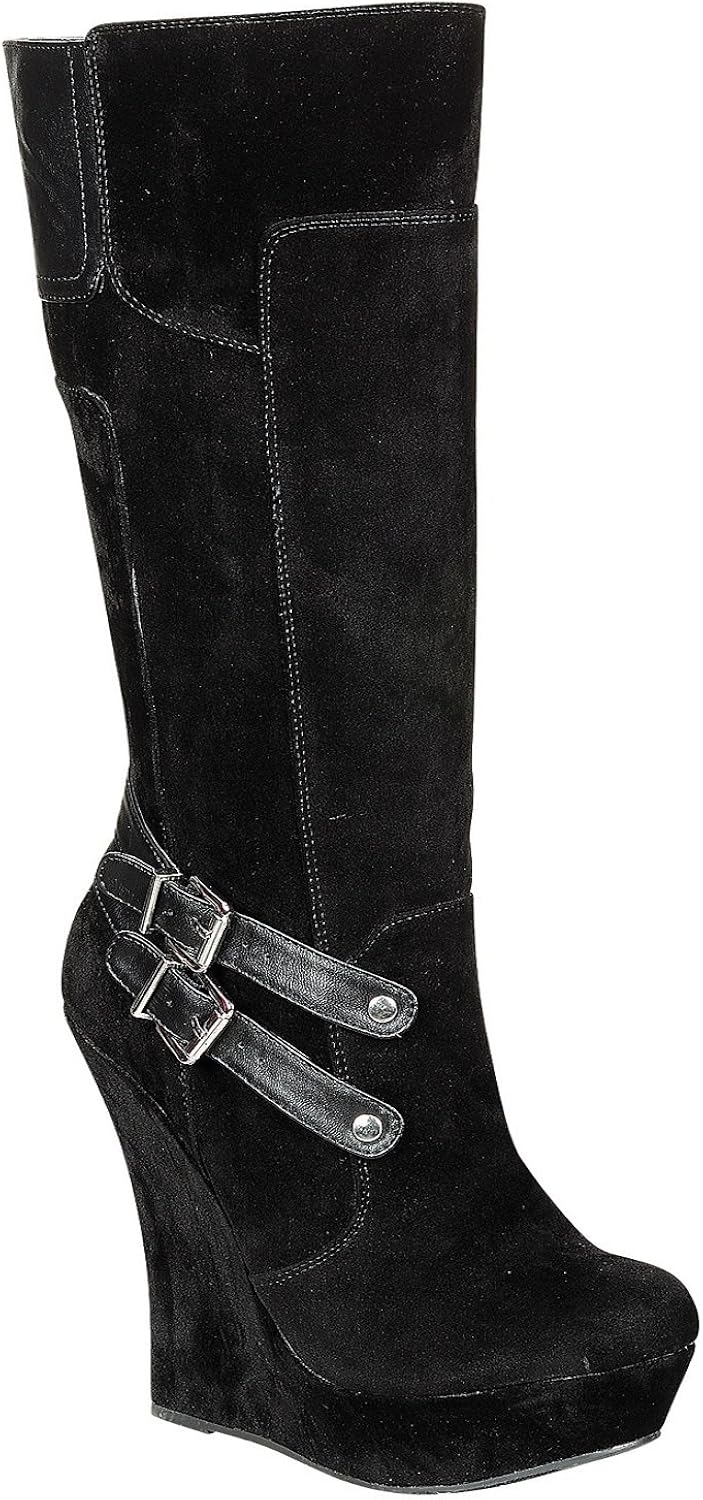 white platform boots amazon