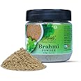 Mirintz 100% Natural Brahmi Powder | (100 gms) Pure Bacopa Monnieri Powder Herbal Supplement | Brahmi Powder for Hair Growth | Bacopa Powder Ayurvedic Support for Healthy Hair | Herbal Hair Mix