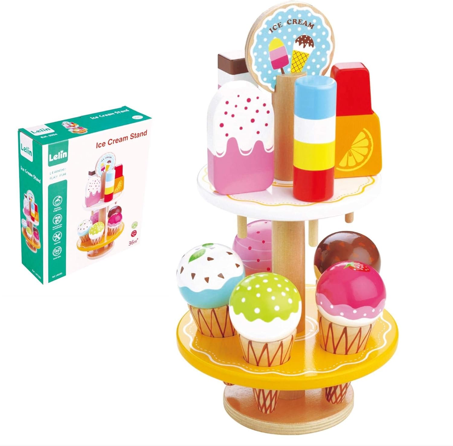 lelin toy ice cream set