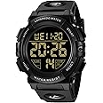 L LAVAREDO Mens Digital Watch Sports Military Watches Waterproof Outdoor Chronograph Wrist Watches for Men with LED Back Ligh/Alarm/Date