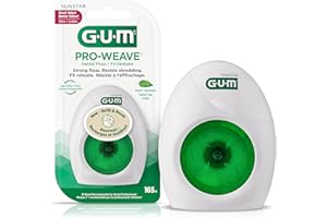GUM PROWeave® Dental Floss Mint Waxed, 165M