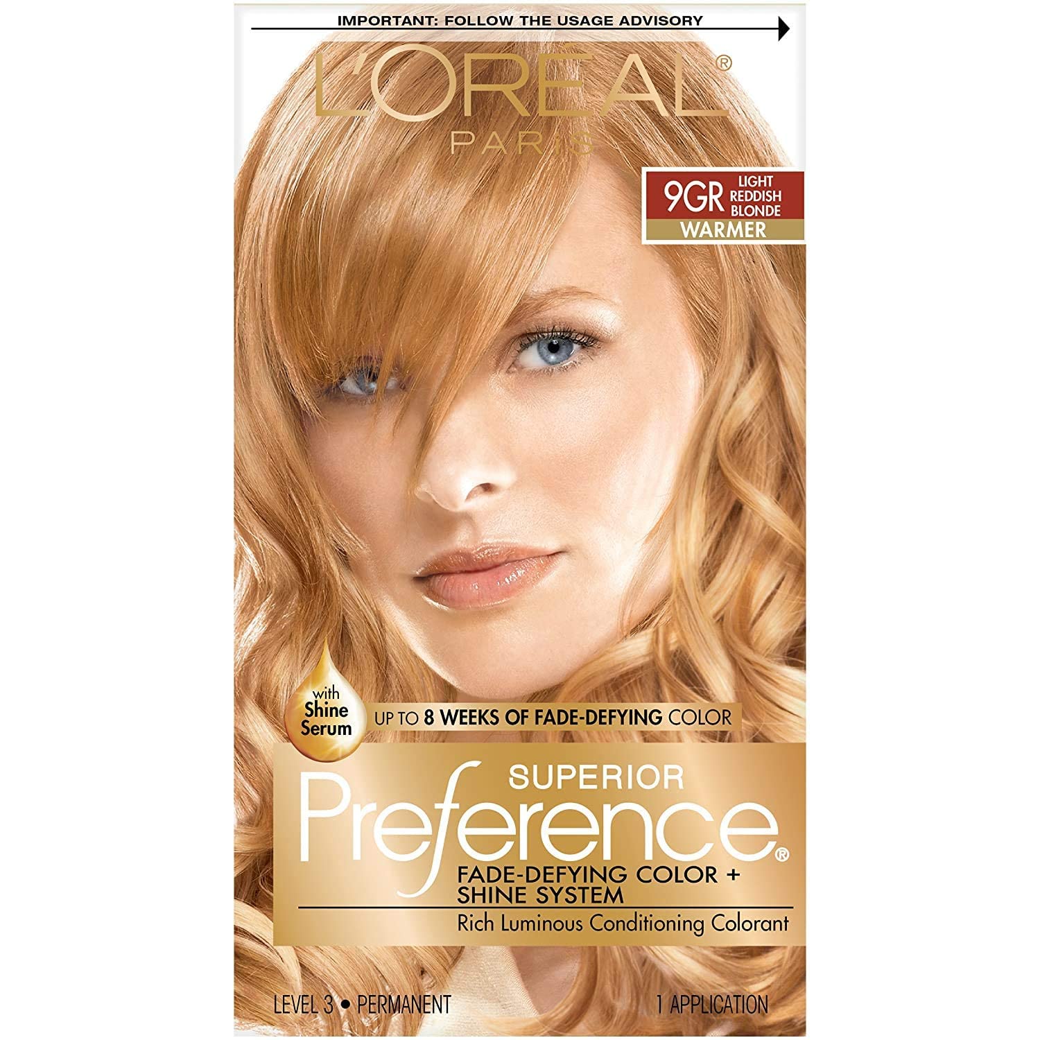 L'Oreal Superior Preference - 9GR Light Reddish