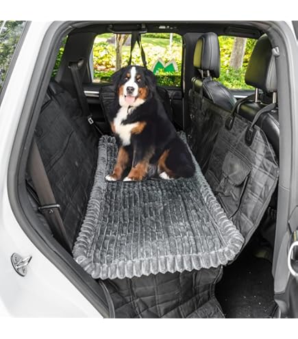 ECAPTROD Backseat Pet Bed Mat For Car, Non-Slip Dog Car Seat - View #9