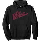 Dr. Pepper Vintage Diagonal Soda Label Pullover Hoodie