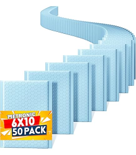 Buste Per Spedizioni Imbottite 6x10 Kraft Bubble-Mailer Padded Envelope | Natural Airbag Golf 6 - Foto 4